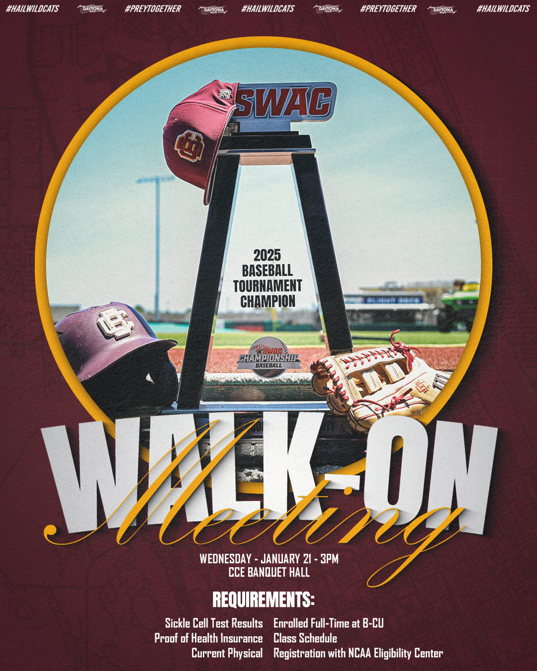 Baseball Walk-On Meeting
