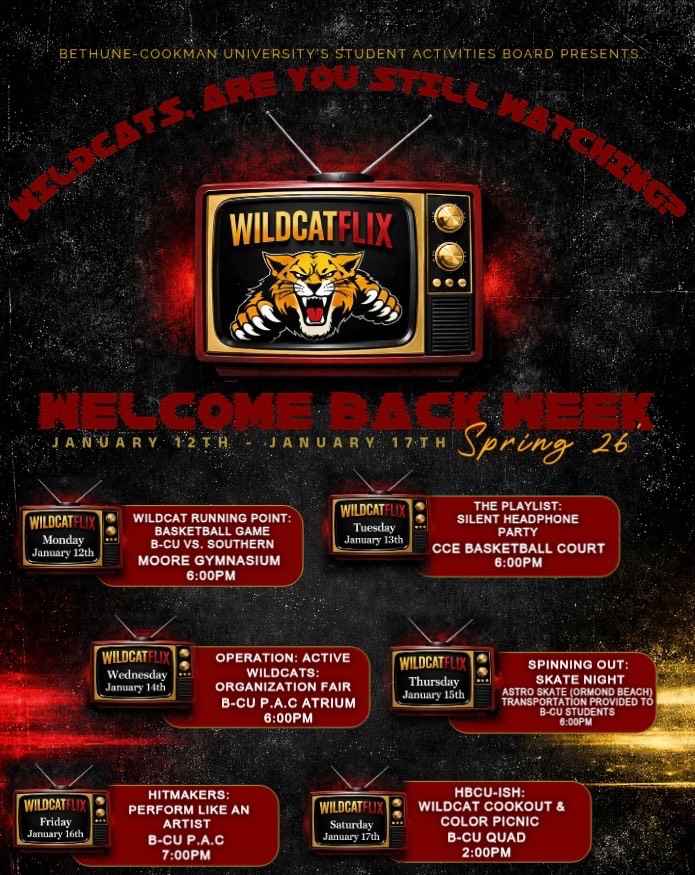 Welcome Back Week