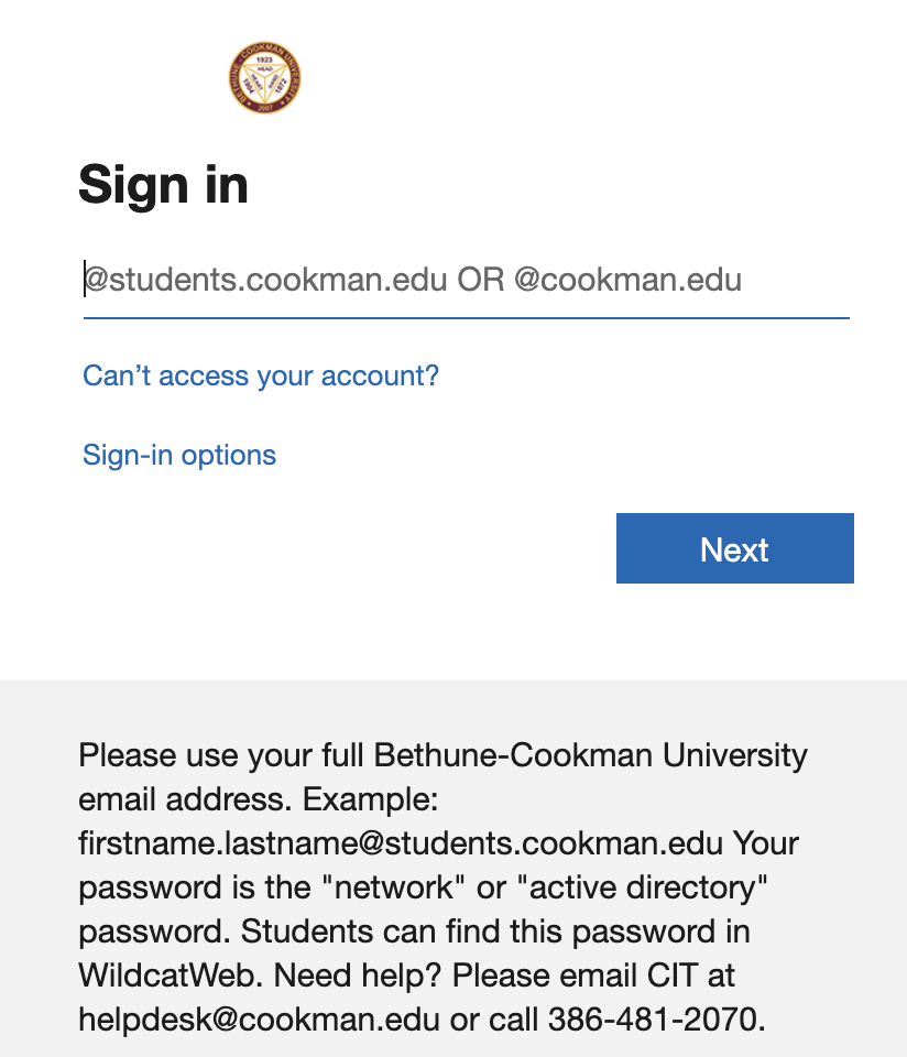 Sign In